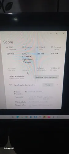 Cpu gamer tudo funcionando