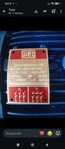 Motor Weg 10cv