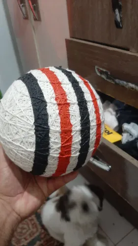 Bola de cordão, só os cobra criadas conhece