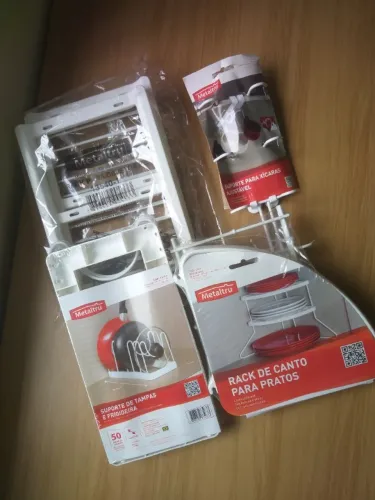 Kit Organizador De Armário De Cozinha 4 Peças NOVO + FRETE GRÁTIS