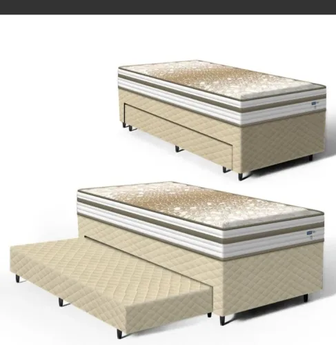 Cama com auxiliar