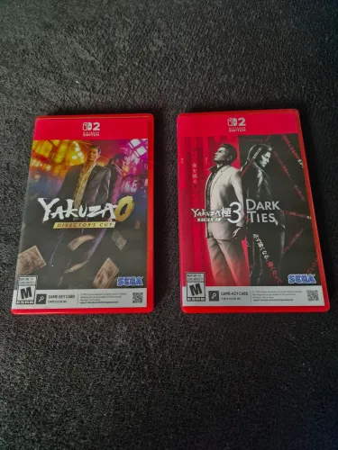 Yakuza 0 e Yakuza 3 Kiwami Nintendo