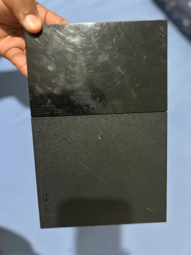 Ps2 slim bloqueado item de colecionador 550 com jogo original, vindo buscar, faço 300