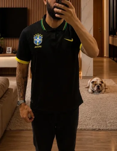 Camisa Brasil e Argentina