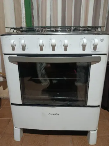 Fogão esmaltec branco 6 bocas