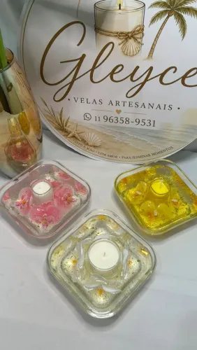 Velas Aromáticas Artesanais