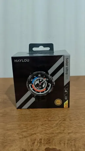 Smartwatch Haylou Solar Ultra Novo na Caixa - Entrega em Todo o DF<br>