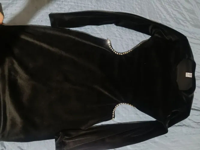 Vestido preto de festa novo Tamanho P