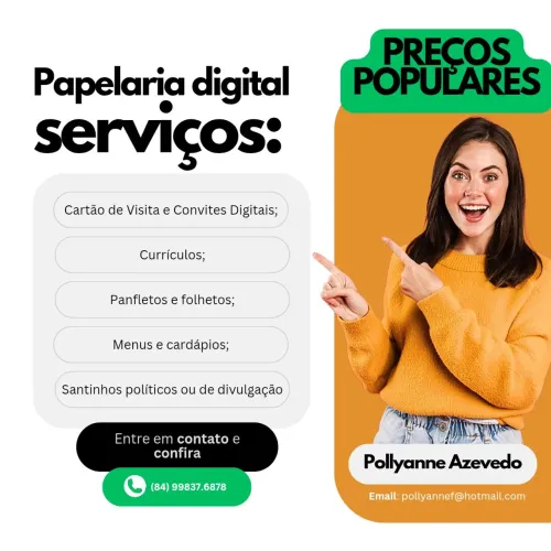 Papelaria Digital - Artes Gráficas com Preço Popular!