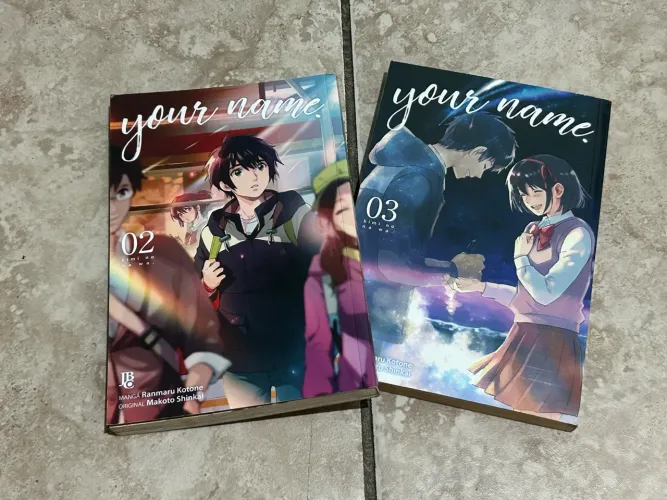 Mangás Your Name vols 2 e 3