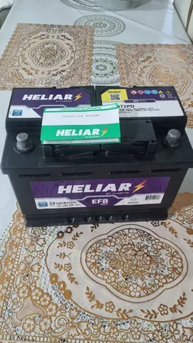 Bateria para Carro Heliar 72Ah