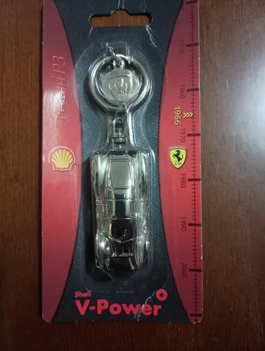 Chaveiro oficial Ferrari P3 coleção Shell V Power
