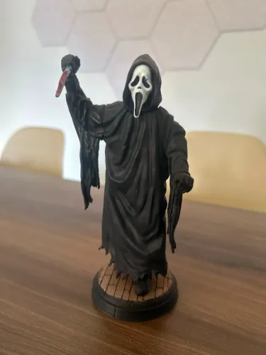 Boneco Action Figure Ghostface Pânico 17cm