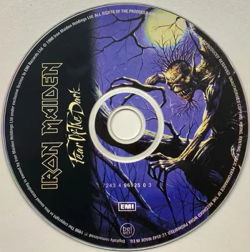 Iron Maiden - Fear Of The Dark - Picture CD