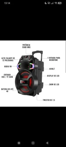 Caixa Anvox Strond II