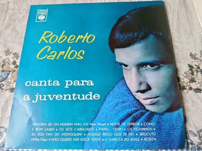 LP (Disco de vinil) Roberto Carlos canta para a juventude - novíssimo!!!