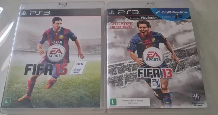 FIFA 13 + FIFA 15 PS3 Originais | Completos | Excelente Estado