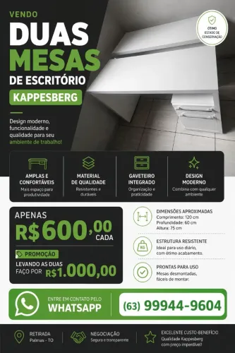 Mesa de escritório 