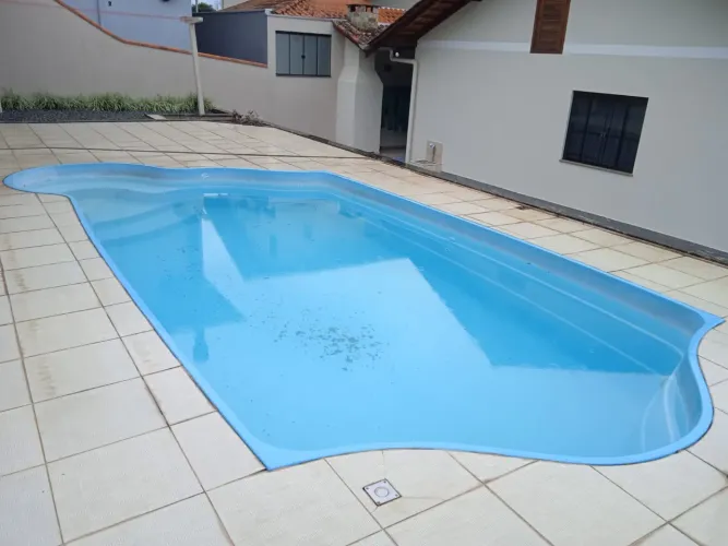 Piscina de Fibra - 28 mil litros (Usada)