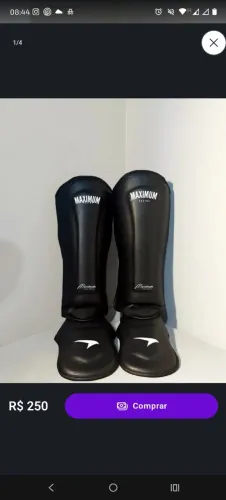 Caneleira muay thai
