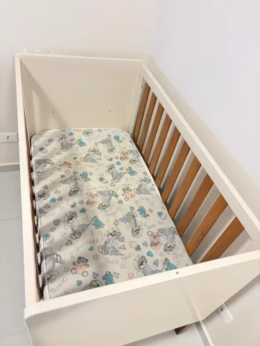 BERÇO MATIC QUE VIRA MINI CAMA + COLCHÃO INCLUSO