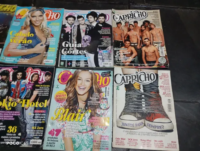 Antigas revistas Capricho lote