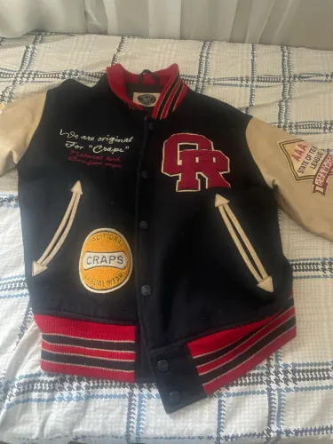 Jaqueta craps gringa top manga em couro