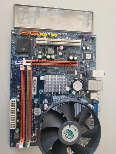 Placa Mãe G41T- M7 Processador + Memória
