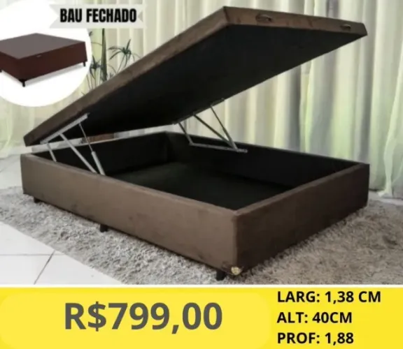 BASE BOX CASAL BAU 