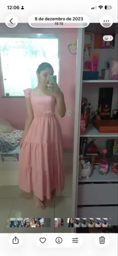 Vestido Rosa 3 Marias