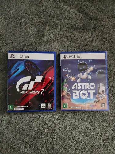 Gran Turismo 7 e Astro bot, playstation 5