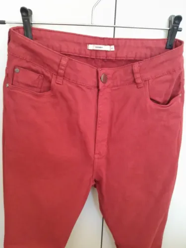 Calça hering 42 skinny com elastano tamanho 42