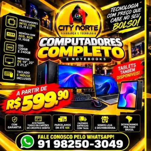 PC Completo, CPU Core i3 i5 i7, Notebook e Tablet Samsung