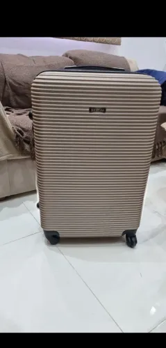 Mala De Viagem Sestini 360° 23kg Média Bege