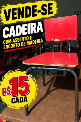 Cadeira de madeira