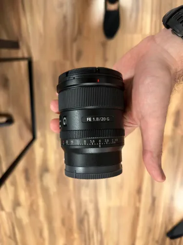 LENTE SONY FE 20MM F/1.8 G - ESTADO DE NOVA | IMPECÁVEL