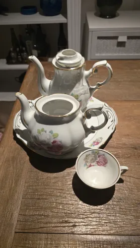Aparelho de Chá e Jantar Porcelana