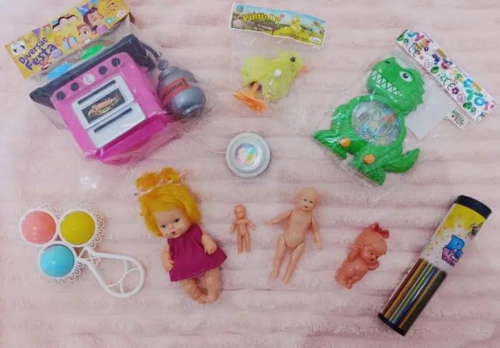 Lote brinquedos vintages anos 80/90/2000