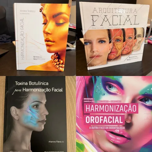 4 LIVROS HARMONIZAÇÃO FACIAL  -a retirar SP