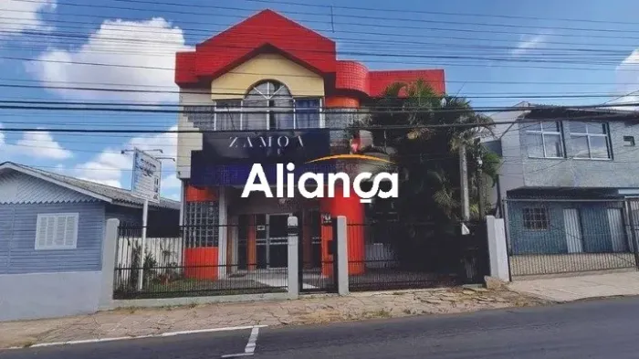 Loja comercial com cozinha e churrasqueira no bairro Vila Regina em Cachoeirinha/RS