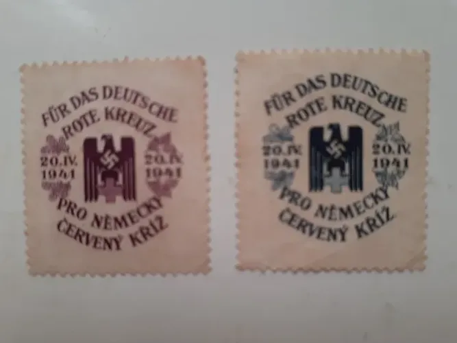LOTE DE SELOS. FÜR DAS DEUTSCHE ROTE KREUZ.