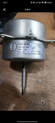 Motor para condensadora 220v ar condicionado 