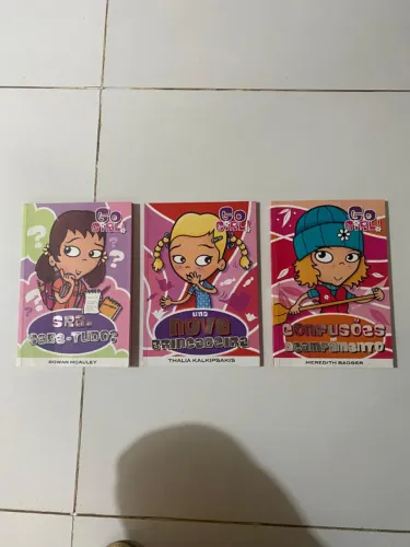Livros infantis Série Go Girl 