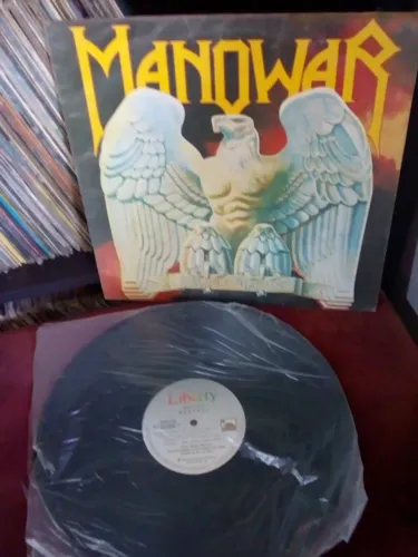 Manowar Battle Hymns LP disco de vinil