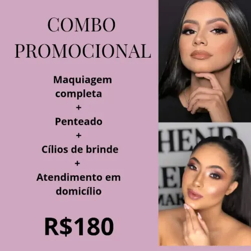 Maquiadora profissional á domicílio 