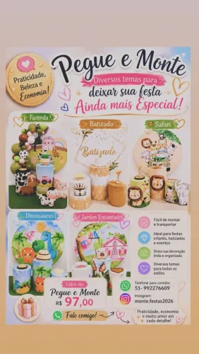 Kit pegue e monte 