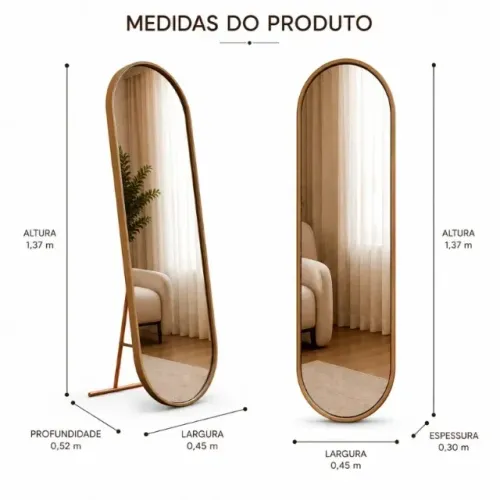 Toucador Alamanda Espelho Oval Novo! Pronta Entrega!