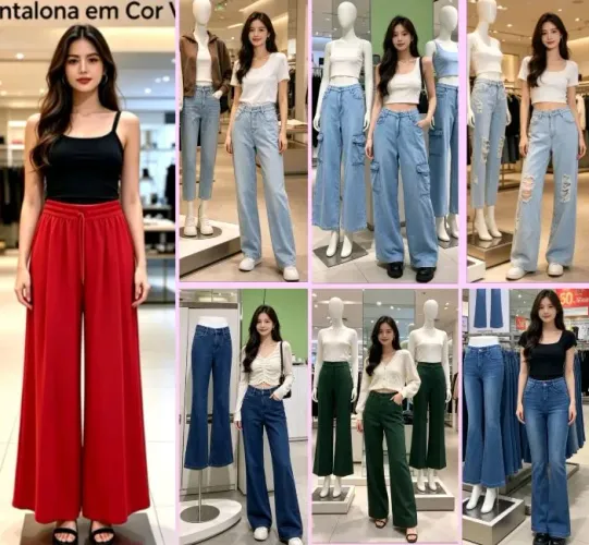 Roupas, novas e usadas Léia o anúncio
