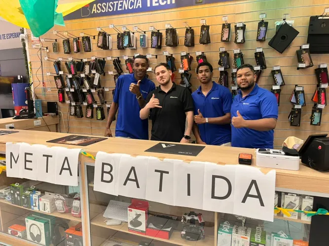 Vendedor na zona oeste