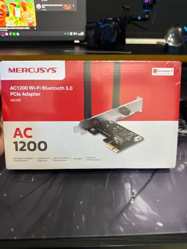 Mercusys MA30E AC1200 Wi-Fi Dual Band + Bluetooth 5.0 PCIe | 1167 Mbps